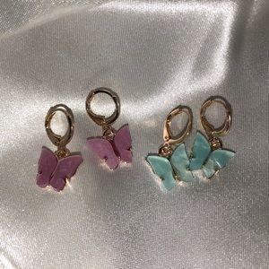 Butterfly Earrings (Korean)